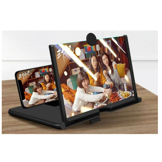 [𝐊𝐈𝐑𝐈𝐌 𝐂𝐄𝐏𝐀𝐓] Kaca Pembesar Layar Hp Model Slim Standing Hp F3 slim 3D