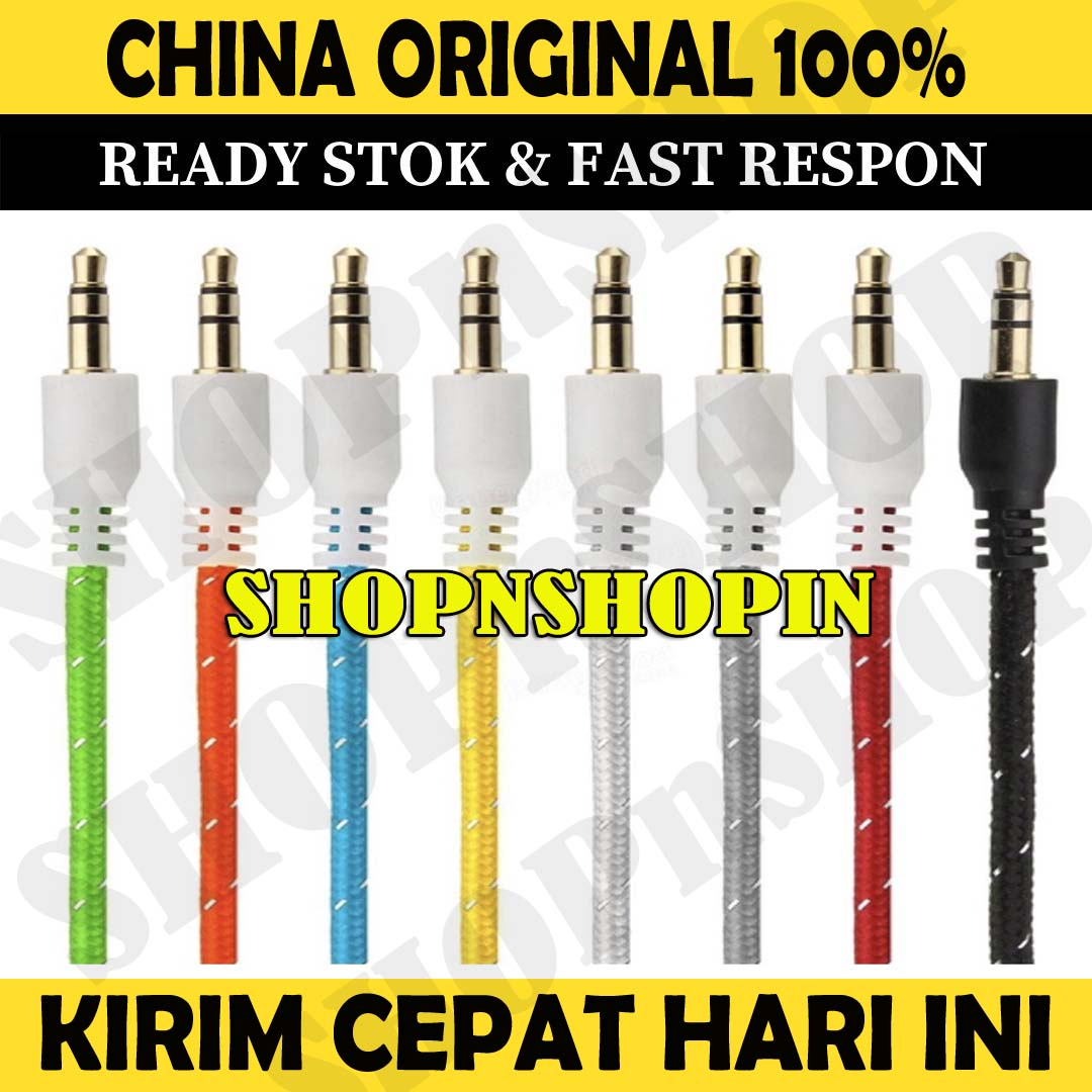 [𝐊𝐈𝐑𝐈𝐌 𝐂𝐄𝐏𝐀𝐓] Kabel jack audio