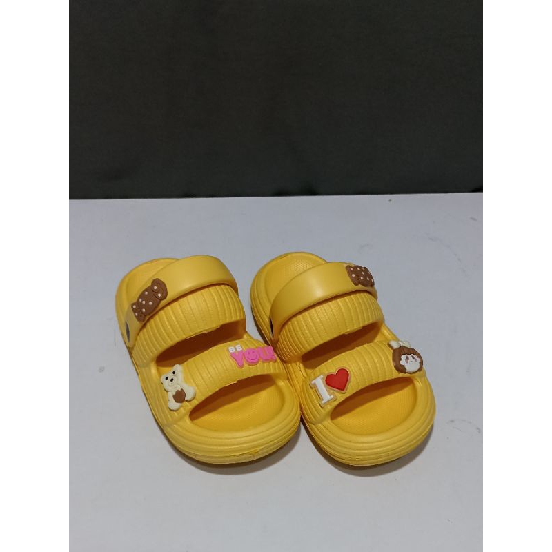 (COD)Sandal Sepatu Karet Anak CANDY Variasi Mainan/ Sandal karet Anak Perempuan Ban 2 Size 24-29