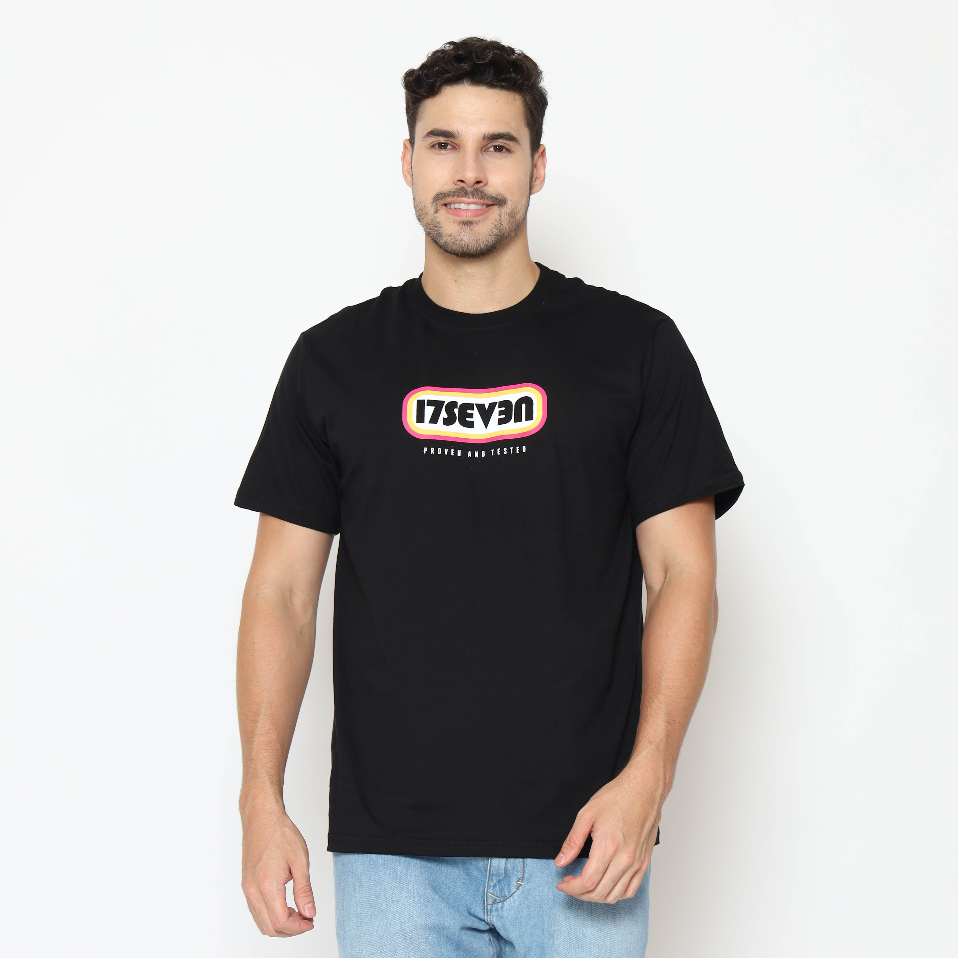 17Seven Original Kaos Lengan Pendek Tshirt sablon pria 0559-FAMOUS