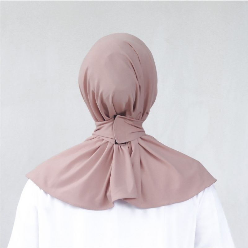 Hijab Winter Inner Bergo Sporty / Bergo Sporty Jersey Premium Hijab Tali Velcro / Hijab instan Daily Winter inner