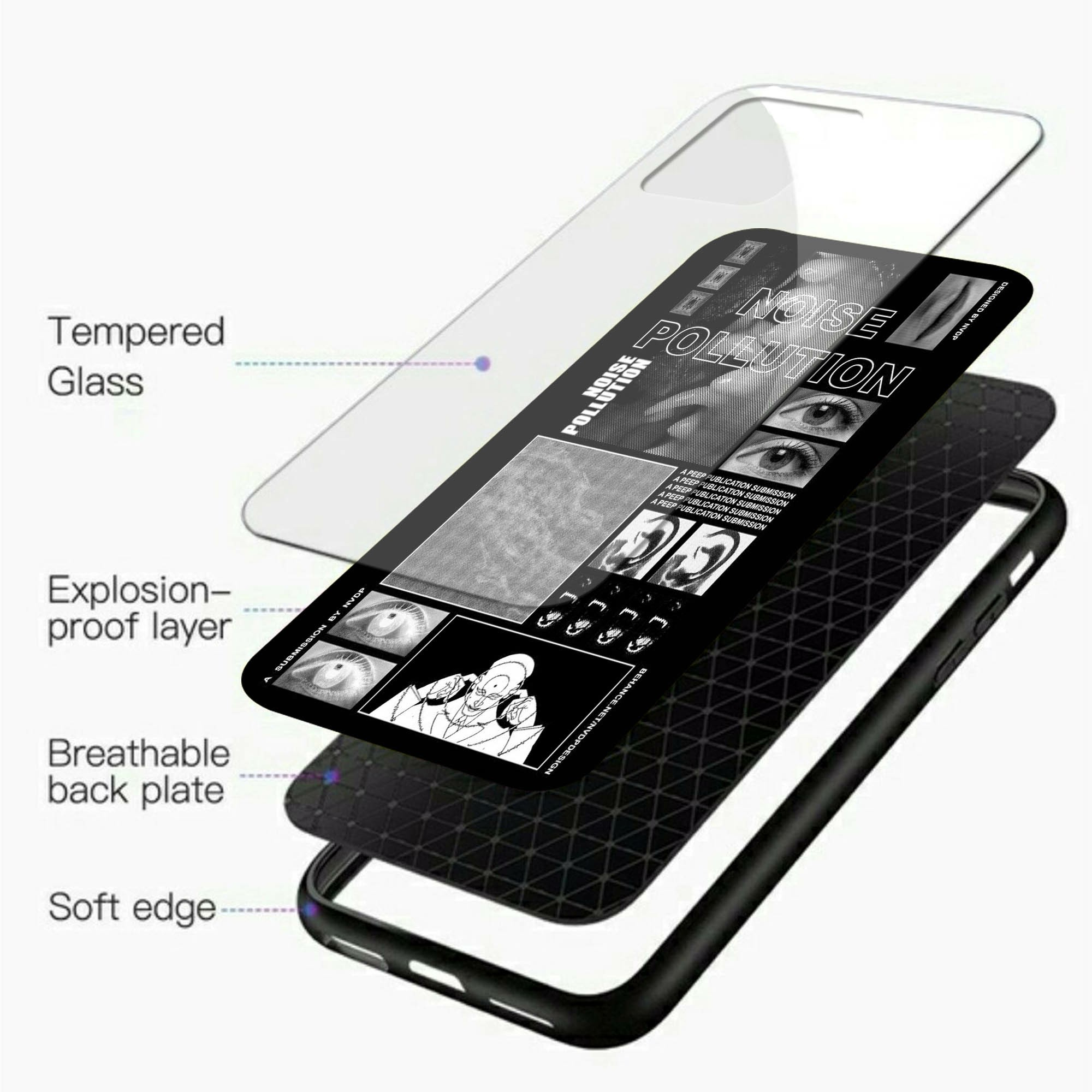 Softcase Glass Aesthetic [K118] for VIVO Y15s Terbaru CAMERA PROTECT Casing Handphone-Pelindung Handphone