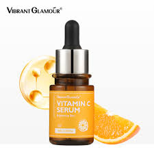 VIBRANT GLAMOUR Vitamin C Serum 30ml Mencerahkan Warna Kulit Memudarkan warna gelap Mencerahkan Pemutih Kulit Memudar Bintik Gelap Halus Garis Halus Vitamin E Serum Wajah untuk Anti Penuaan, perbaikan Kulit Keriput Perawatan Kulit 5.0 41 Penilaian