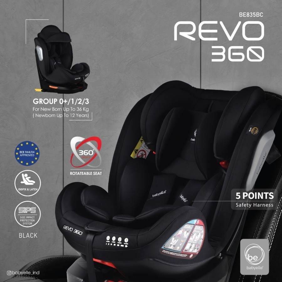 Carseat Babyelle Revo 360 BE835C
