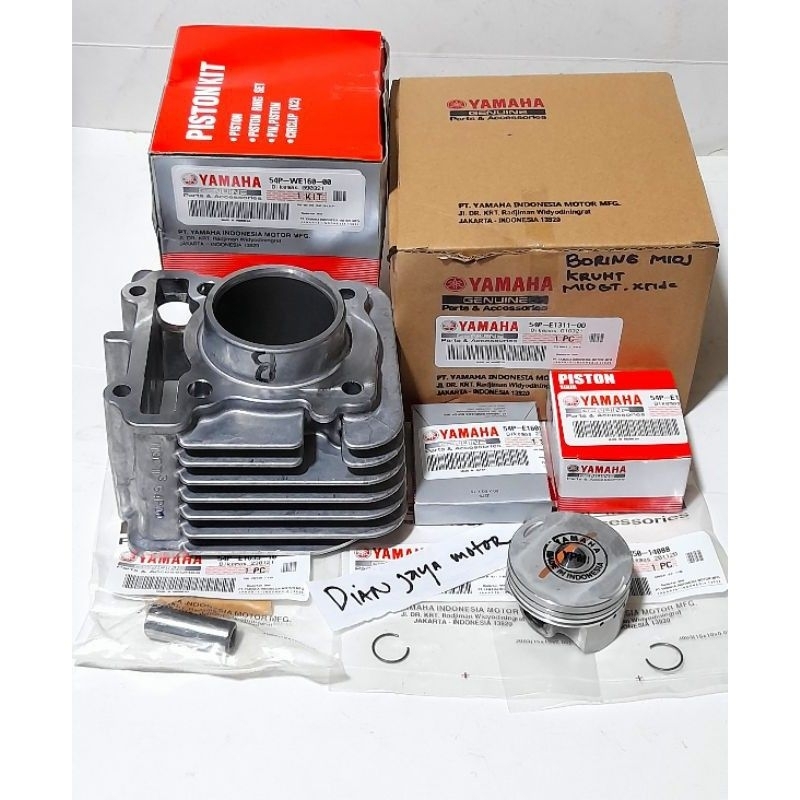 CYLINDER BORING BLOK SEHER MIO J X RIDE XRIDE 54P MIO GT SOUL GT ORIGINAL KODE 54P