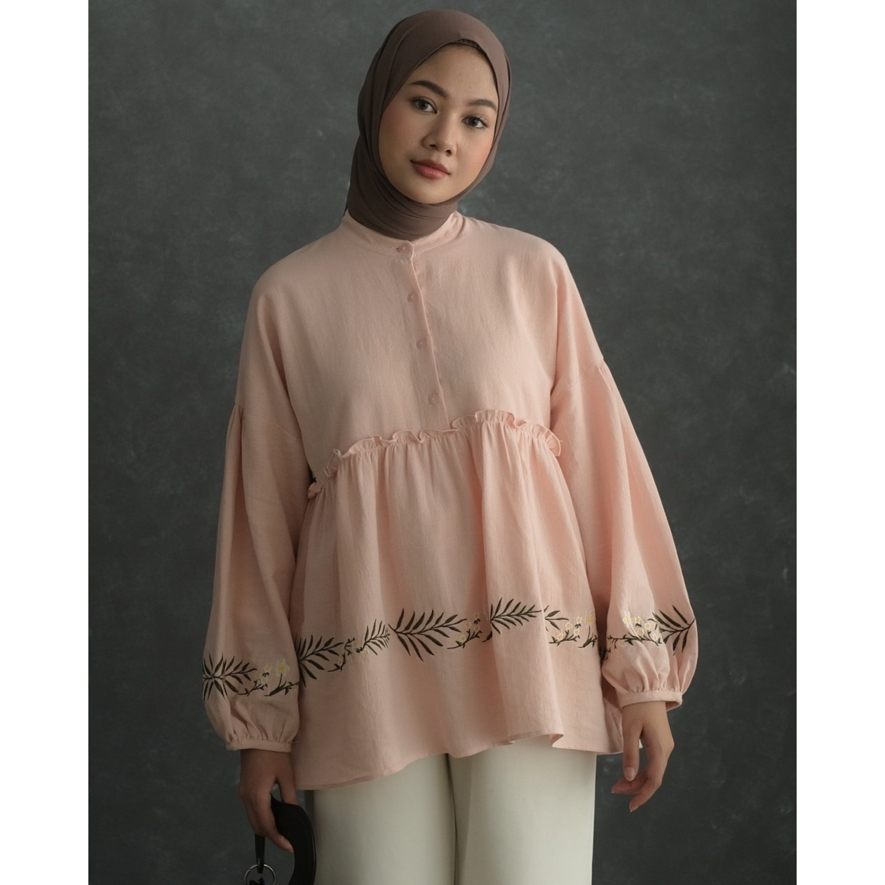 Myrubyicious NIRANA LONGSLEEVE KODE NN1963  | LONGSLEEVE | LONGSLEEVE WANITA | LONGSLEEVE MOTIF | LONGSLEEVE  BUNGA