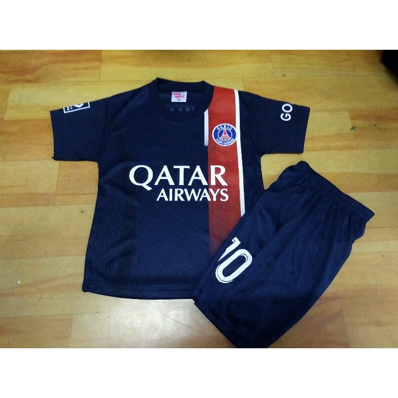 SETELAN BOLA ANAK PSG HOME TERBARU USIA 1-5 THN