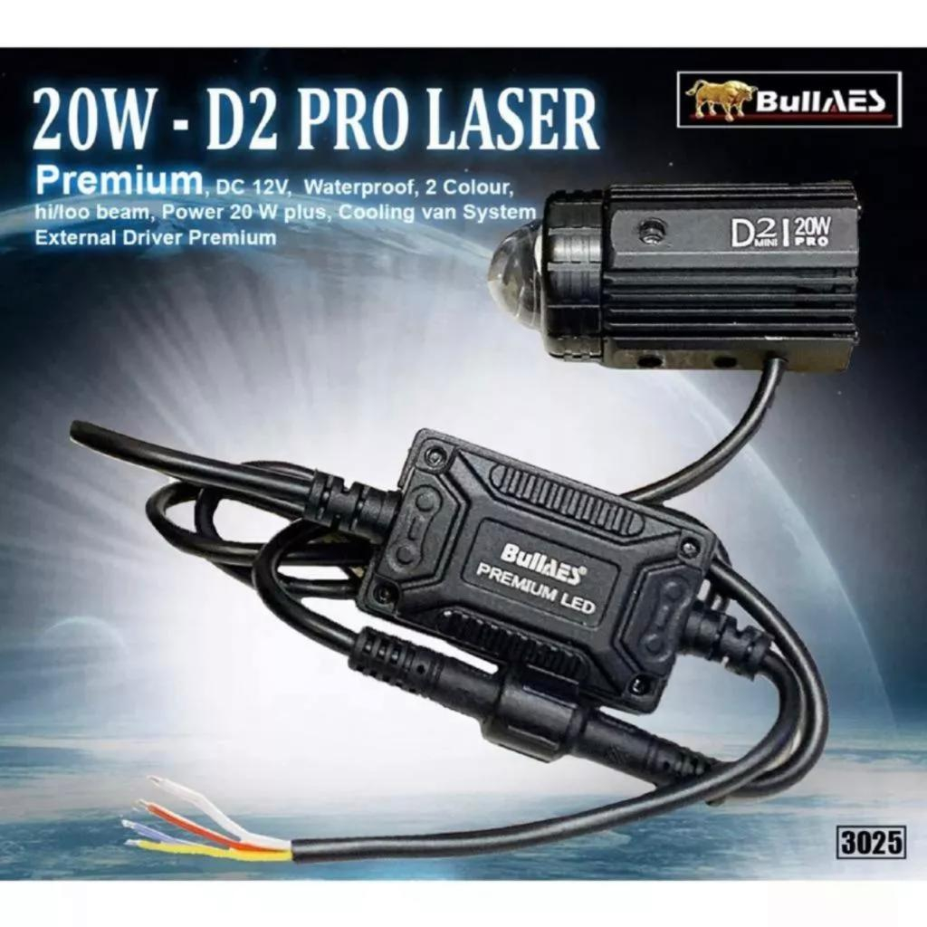 ORIGINAL BULLAES D2 AES PRO Laser 20 Watt 15 Watt Hi Loo External Driver Cooling Van System