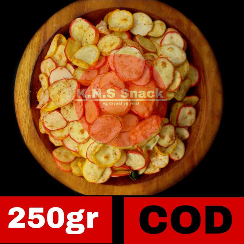 

kerupuk seblak pedas 250gr