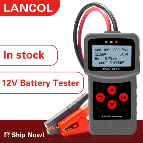 Lancol Micro 200 Battery Tester Aki Test Aki Tester Baterai Cek Aki