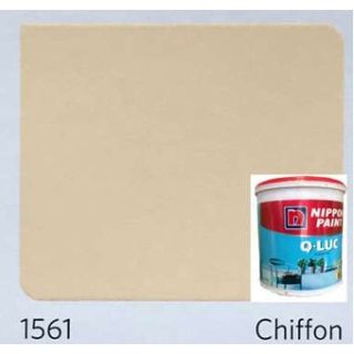 Cat Tembok Interior Qluc Cat Tembok Warna Nippon Paint Galon 5kg 5Liter - 1561 Chiffon