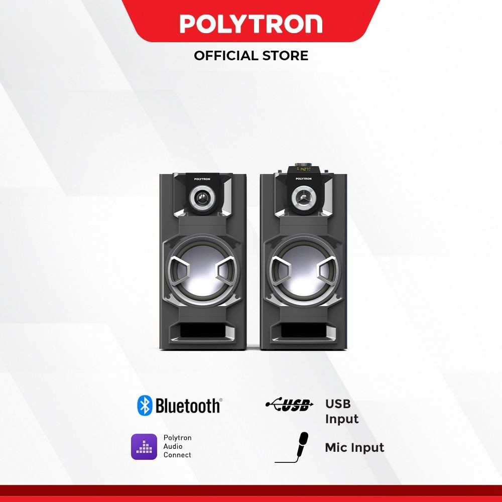 Speaker Active Bluetooth Polytron PAS 8E12