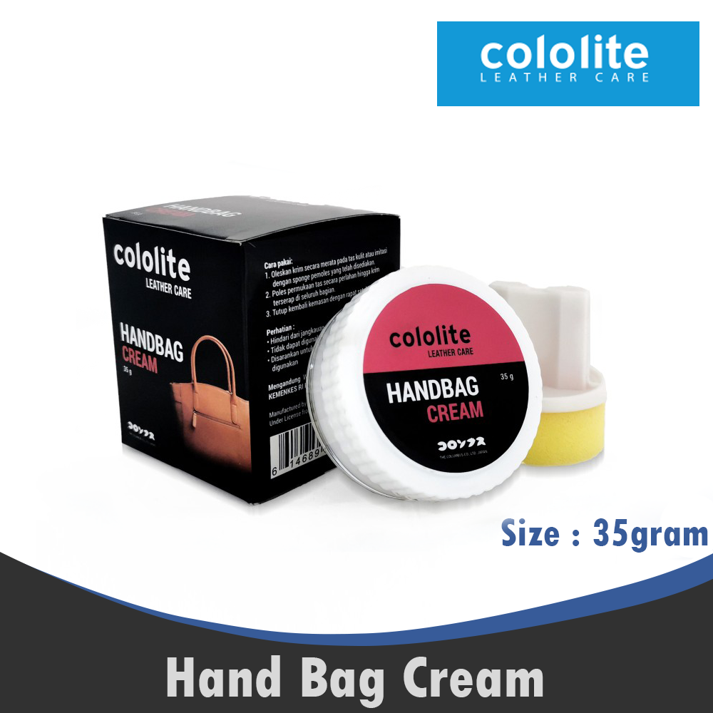 Ktmstore Hand Bag Cream Perawatan Tas Dompet Kulit 35gr Cololite 0001