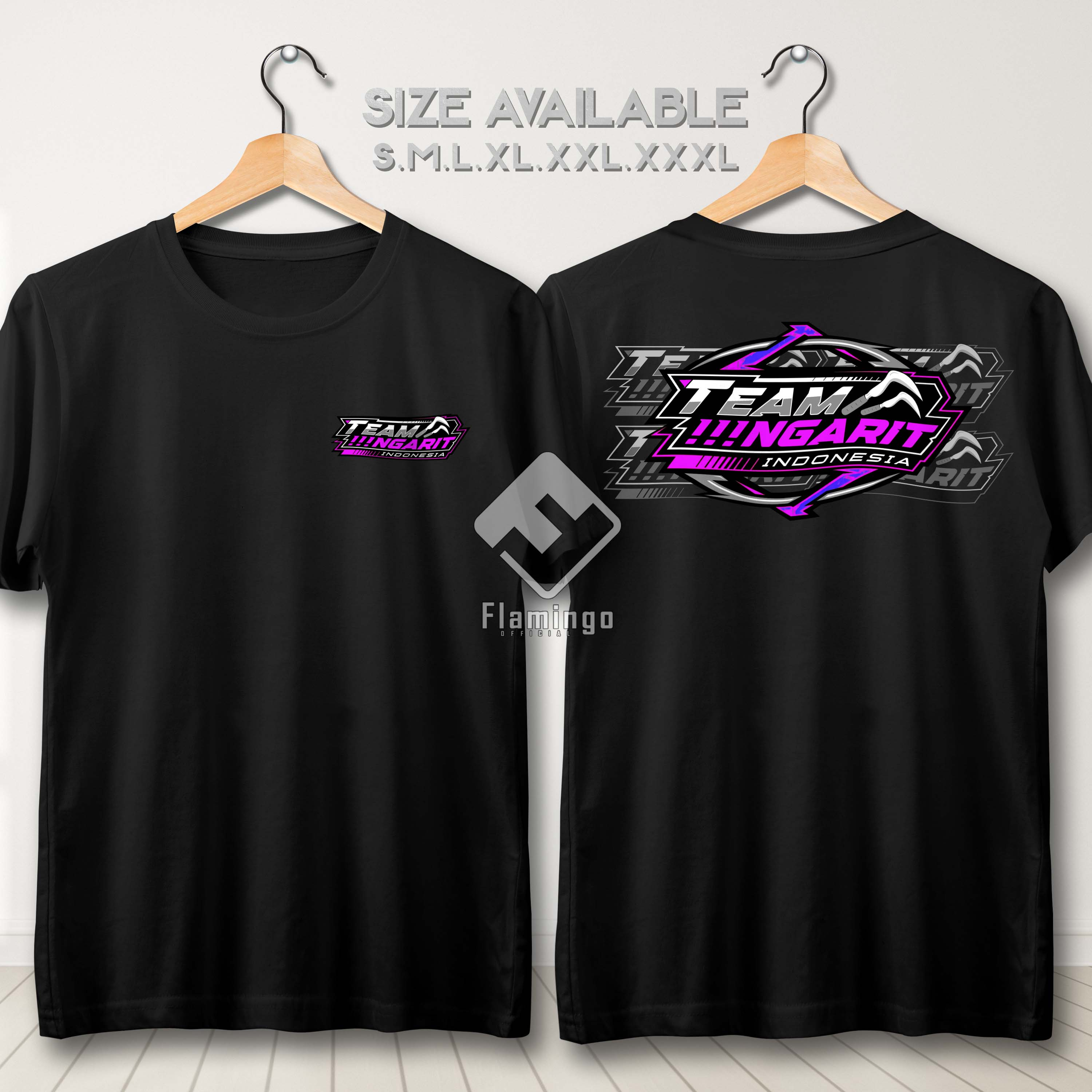 Kaos Team Ngarit Indonesia Baju Distro Tukang Ngarit Pendekar Arit Sakti Cotton Combed 30s - TFA3408