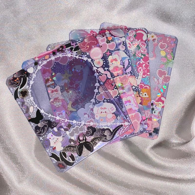 toploader deco photocard kpop anime sticker polaroid photocards ultrapro