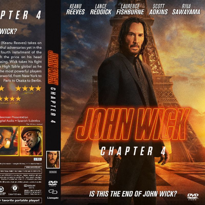 KASET FILM JOHN WICK 4 ORIGINAL - KASET FILM ACTION TERBARU - KASET VIDEO FILM JOHN WICK TERBARU
