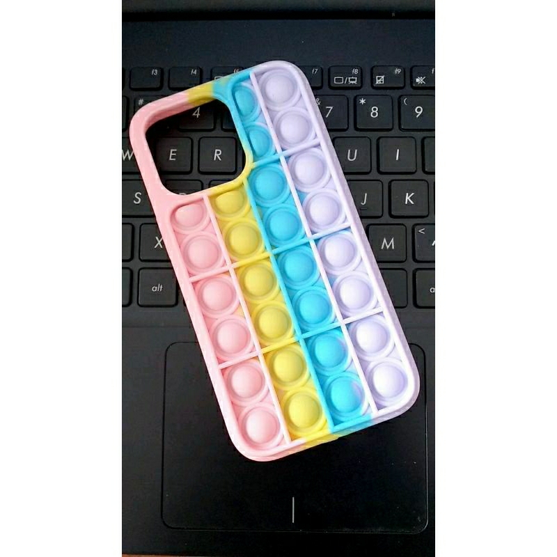 Case Iphone 13pro silikon pop it push jelly bubble fidget case