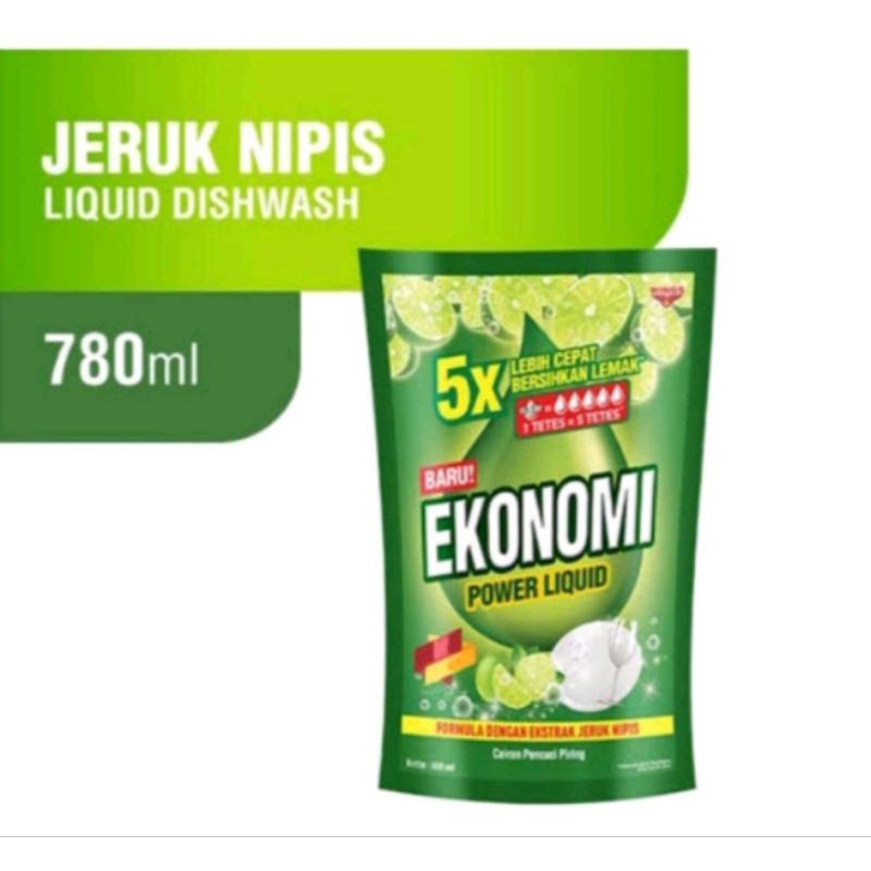 NUZ SABUN CUCI PIRING EKONOMI 780ML