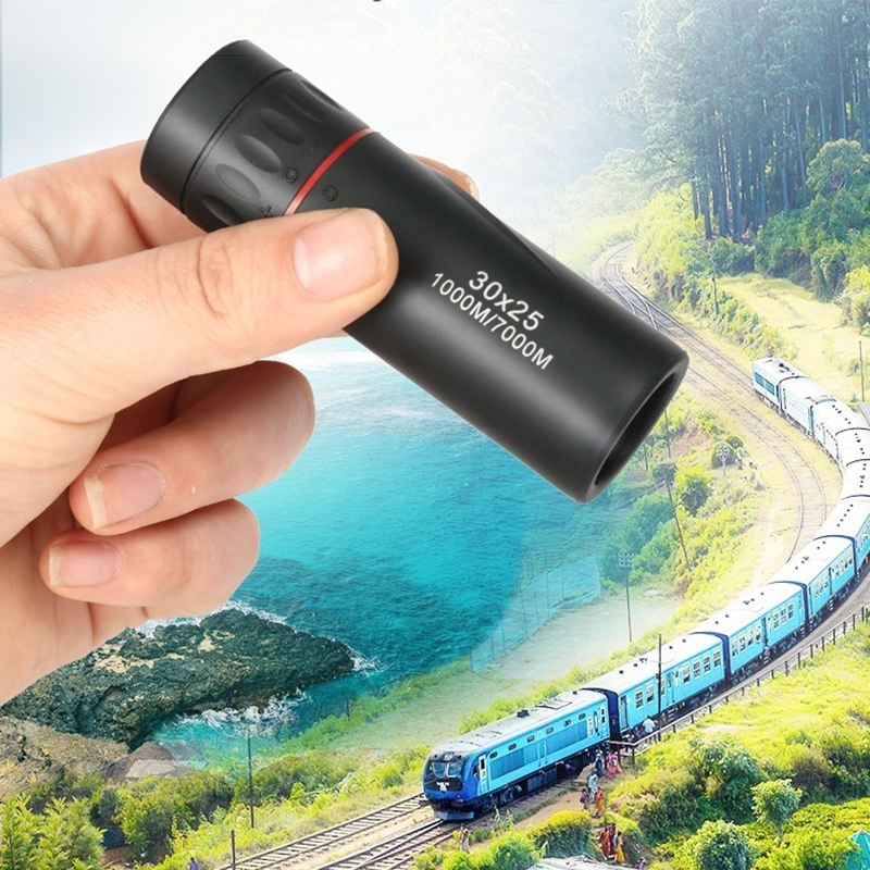 TEROPONG MONOCULAR MINI JARAKJAUH TELESKOP MINI + KLIP HP 30X25 JARAKJAUH ZOOM COMPAC 10X