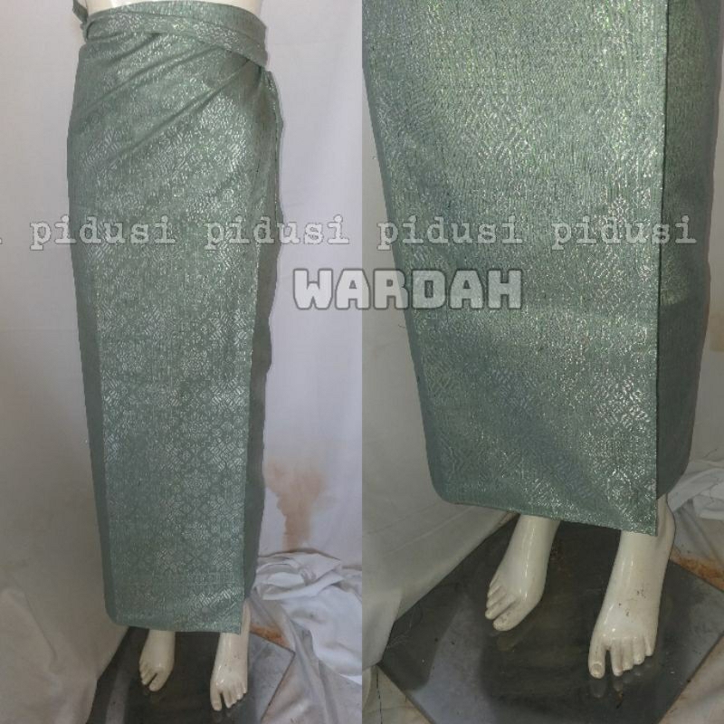 Rok songket lilit kecubung