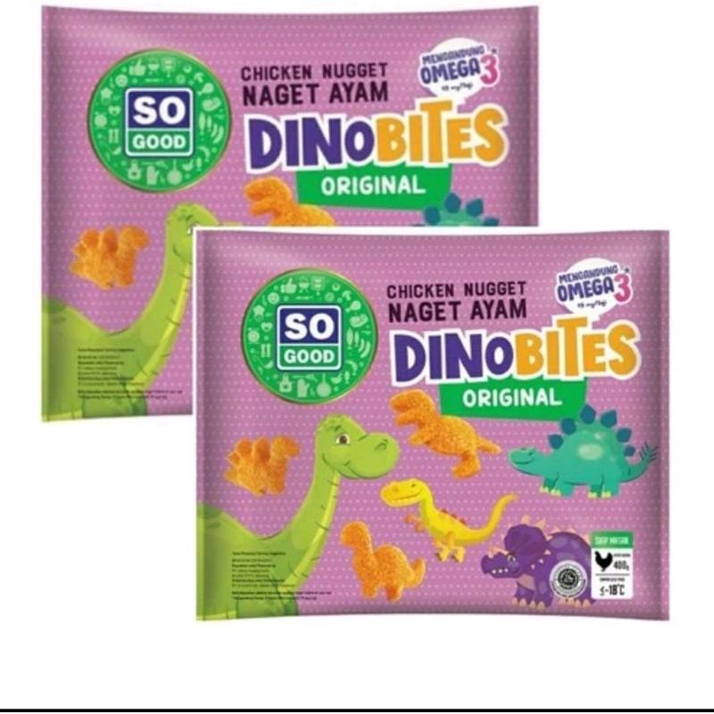 

SO GOOD DINOBITES 400GR / NUGET DINOBITES