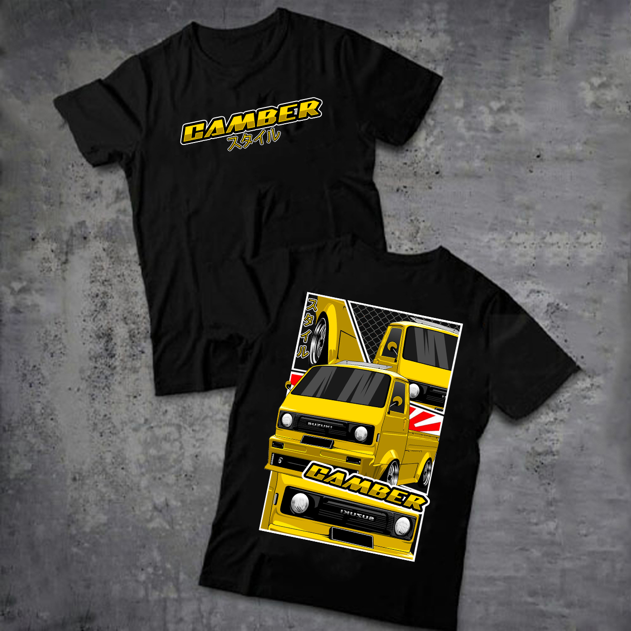 kaos mobil pickup/kaos pickup cambergang/kaos otomotif/kaos mobil/baju mobil pickup