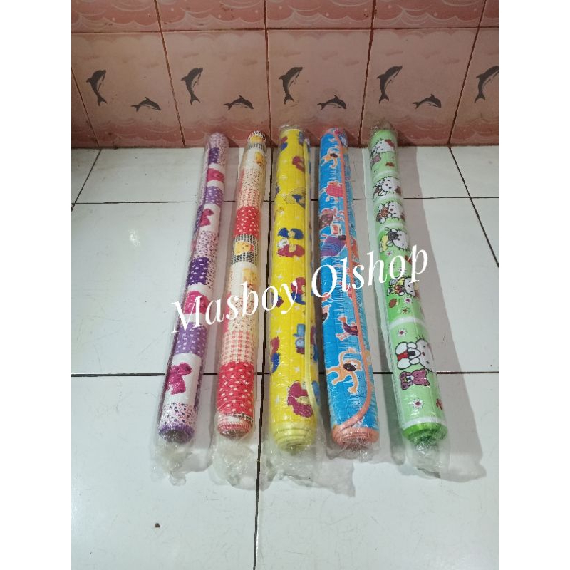 Perlak Tilam Bayi Motif Karakter / Tidak Tembus Air / Ukuran 80x70 cm