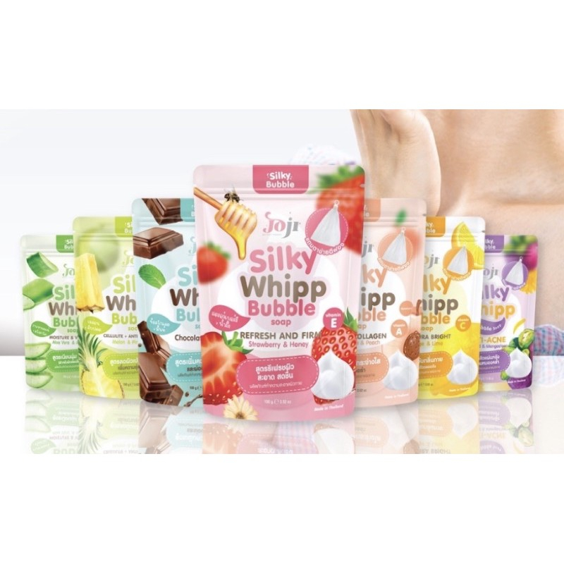 joji silky whipp bbble soap