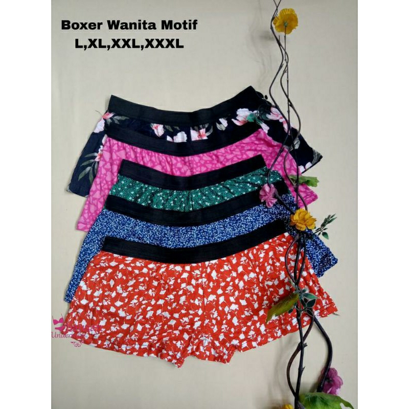 BOXER || BOXER WANITA || BOXER WANITA SAUSAN UNDERWEAR