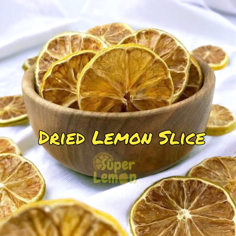 

Dried Lemon Slice / Lemon Kering Iris Untuk Infuse Water 10 Gram