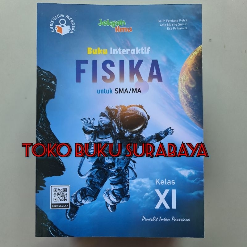 Buku Interaktif Fisika Kelas XI, 11 Kurikulum Merdeka Tahun 2023 Intan Pariwara