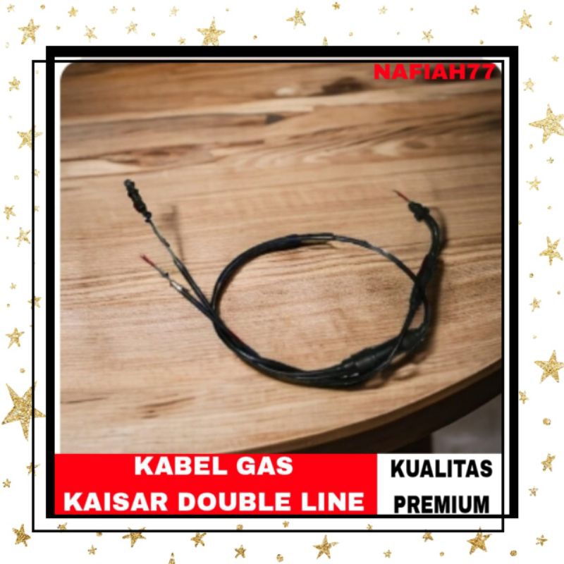 (KUALITAS PREMIUM)KABEL GAS KAISAR VIAR MOTOR RODA TIGA /KABEL SATU DAN DUA CABANG SPARE PARTS MOTOR RODA TIGA