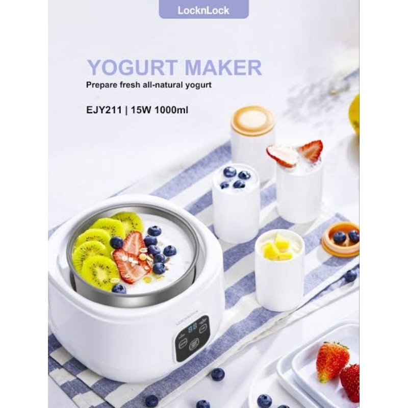 Lock n Lock Yogurt Maker EJY211 | mesin pembuat yogurt termurah, baru masih segel