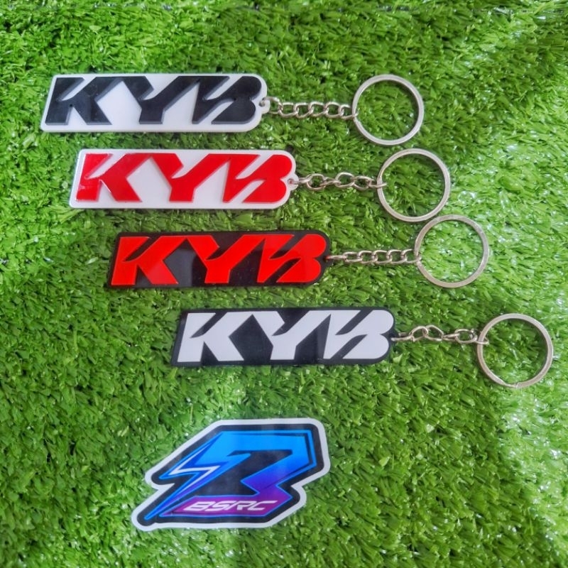 gantungan kunci KYB premium timbul