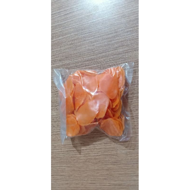 

kerupuk oren, rasa ikan, tanpa dijemur langsung digoreng, 5 kg