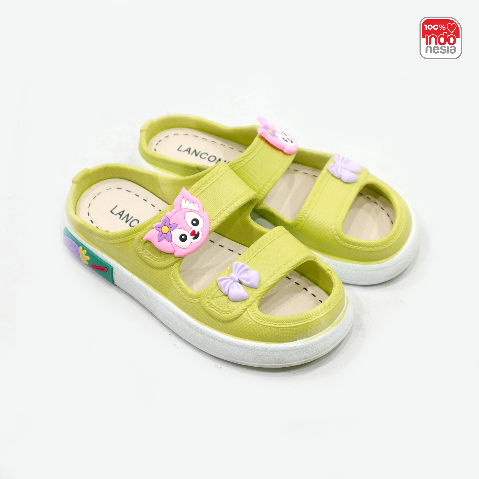 SANDAL ANAK CLOG FOX 30-35 RANDOM - SANDAL ANAK PEREMPUAN