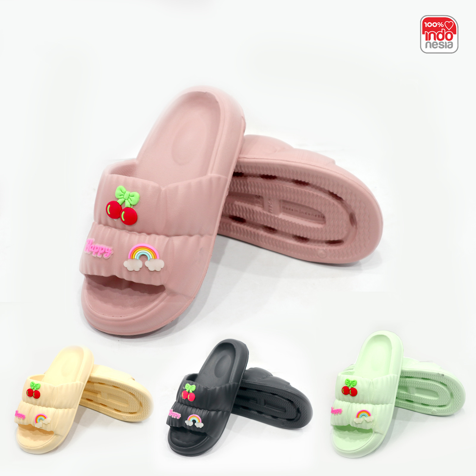 SANDAL CEWEK KOREAN 36-40 RANDOM - SANDAL PEREMPUAN