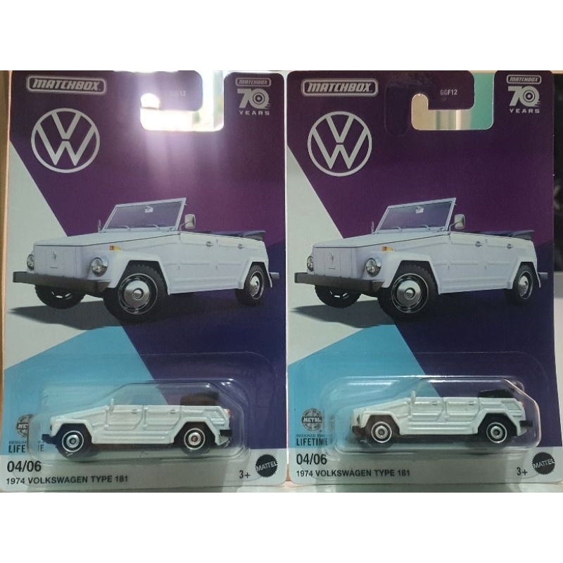 Matchbox 1974 volkswagen type 181