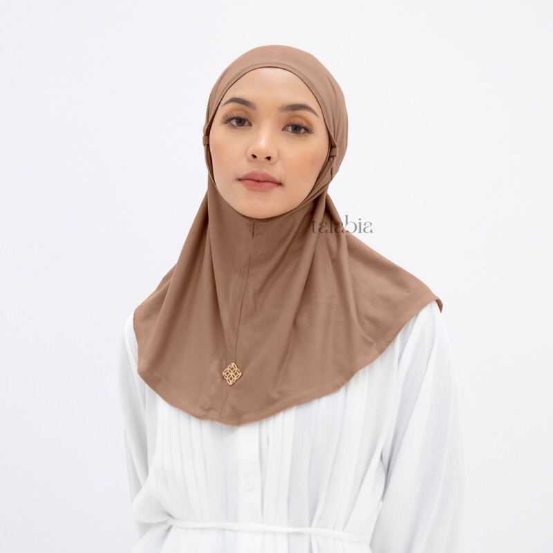 TALABIA - Humaira Hijab Bergo Jilbab Instant Pendek Cooltech Rayon Spandex