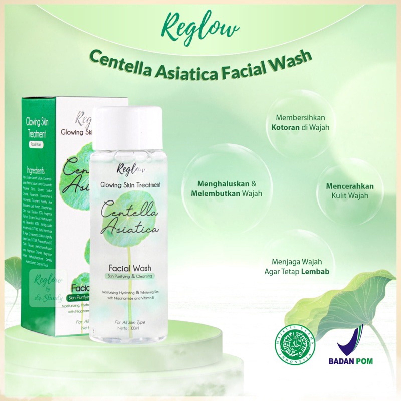 REGLOW FACIAL WASH DR SHINDY SKINCARE ORIGINAL