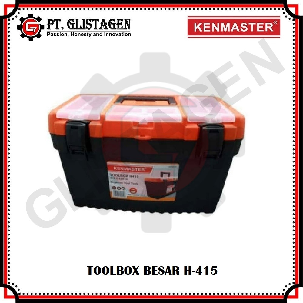 KENMASTER Tool Box H 415 Toolbox Besar Tool Kit Tempat Kunci Perkakas