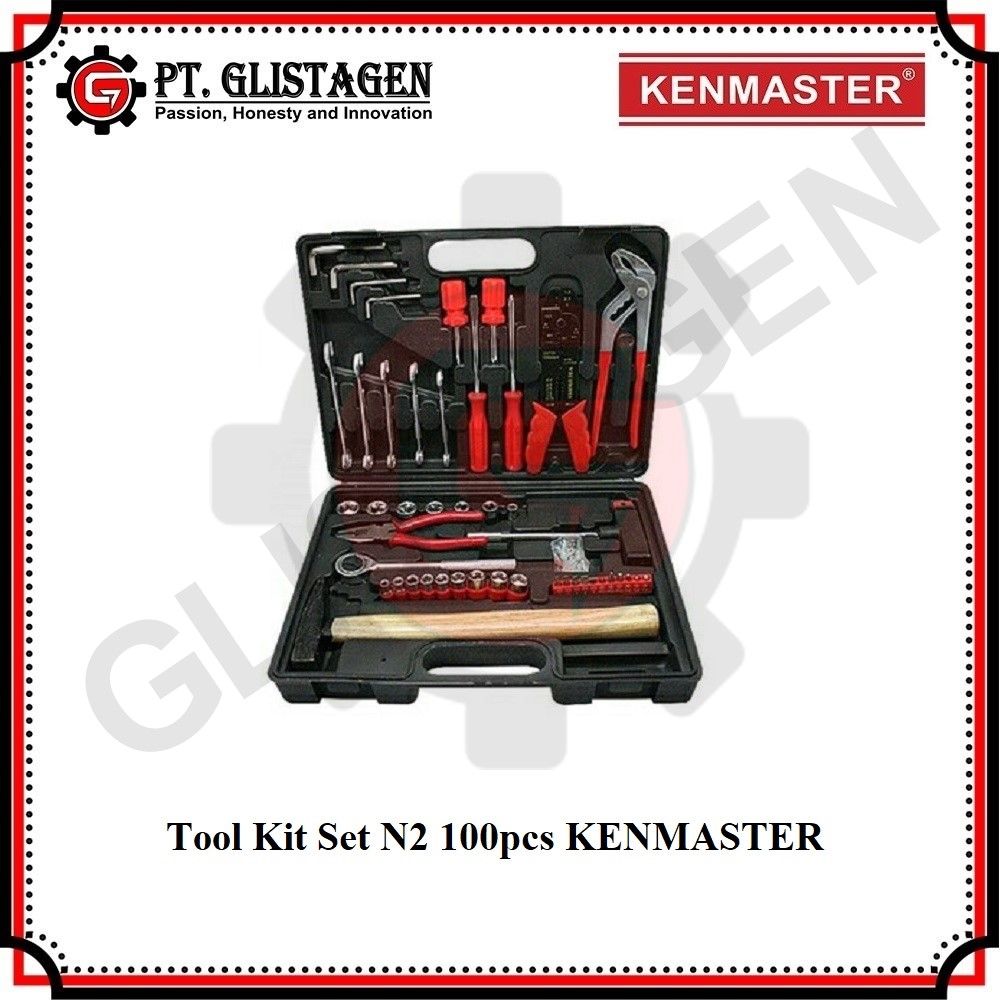 KENMASTER N2 Tool Kit Set 100pcs / Toolkit Toolbox / Hand Toolset