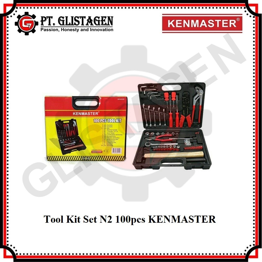 KENMASTER N2 Tool Kit Set 100pcs / Toolkit Toolbox / Hand Toolset