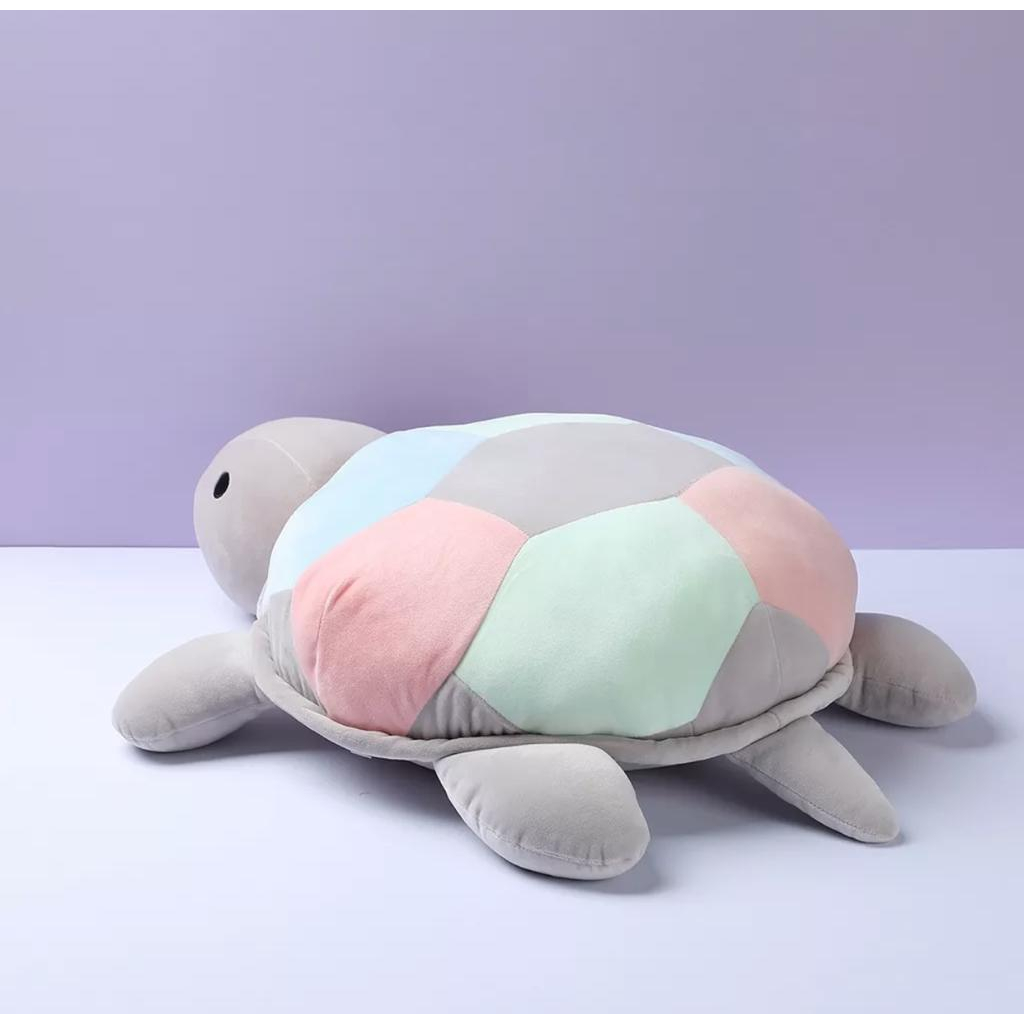 Miniso boneka kura kura lucu boneka binatang kura kura super besar mainan anak boneka kura kura