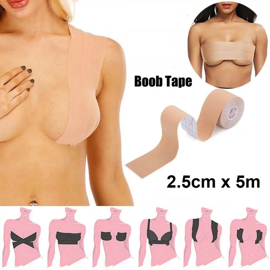 Bra Tape Boob Tape Body Tape Invisible Push Up Bra Breast Lift Selotip