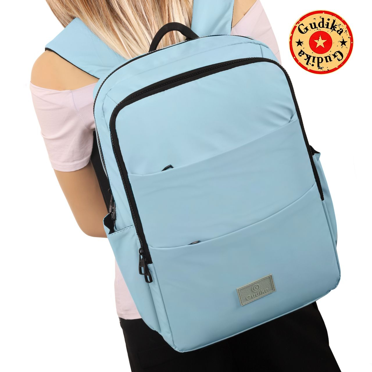 New GUDIKA Jimin  5305 Tas Ransel Laptop Wanita Pria Backpack Tas Anti Air Termurah Original Import Korea | Parasut | Waterproof