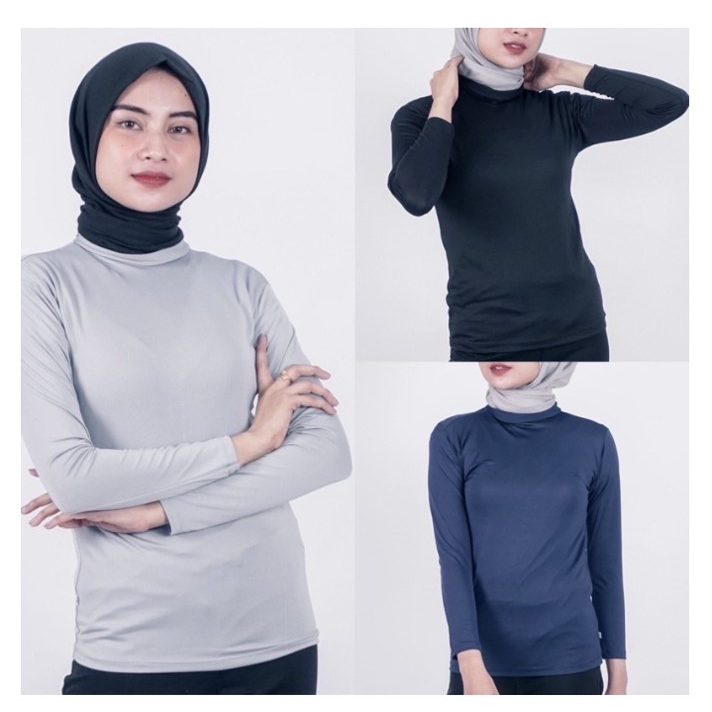 Manset Baju Wanita Dalaman Badan Inner Kaos Muslim