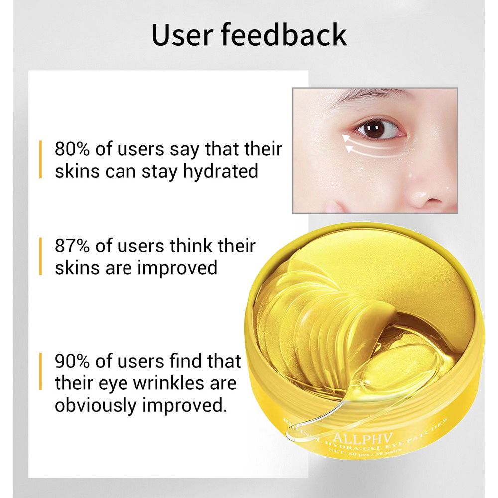 【asli】ALLPHV Retinol Hydra Gel Collagen Eye Patches/Mask