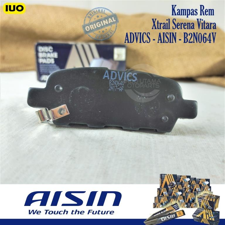 Brake Pad AISIN Xtrail Serena Vitara Escudo Kampas Rem ADVICS B2N064T - ORIGINAL