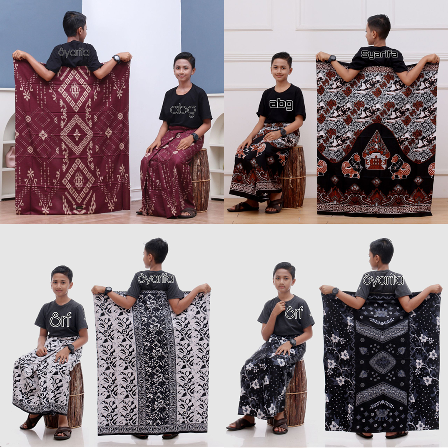 [Sarung batik anak cod] sarung batik anak laki laki / sarung batik anak umur 6 sd 10 tahun / sarung 